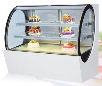 TỦ TRƯNG BÀY BÁNH KEM KÍNH OVAL OKIWI QA740A