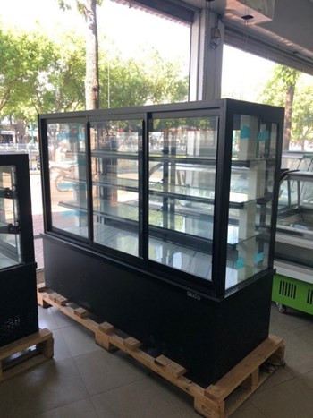 Tủ trưng bày bánh kính vuông OKIWI GBR-72-D-BHP-3S