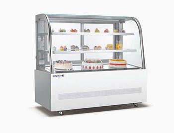 Tủ trưng bày bánh kính cong Meichu MK-15 1M5