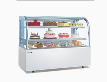 Tủ trưng bày bánh kính cong Meichu GC-15 1M5