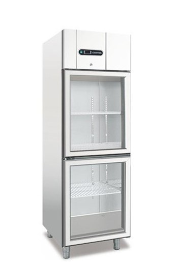 Tủ Mát Đứng 2 Cánh Kính Meichu GN550TNG2