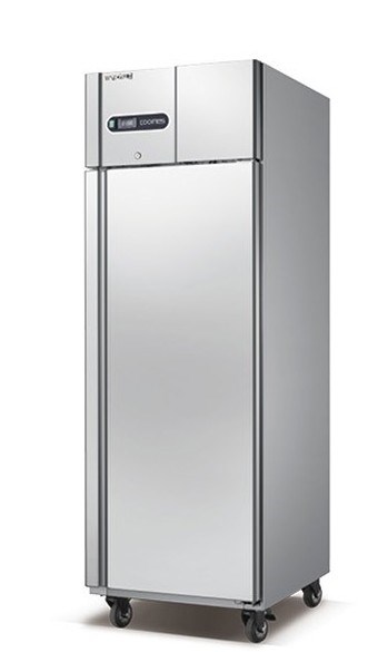 Tủ Đông Đứng 1 Cánh Inox Meichu DF550
