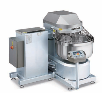 Máy trộn xoắn hình trụ lật Meichu MLQ100