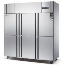 Tủ đông 6 cánh đứng inox Coolmes AF6