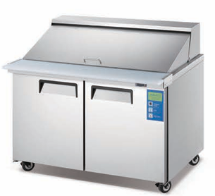 Bàn salad 2 cửa Coolmes  ASUB-48-P18