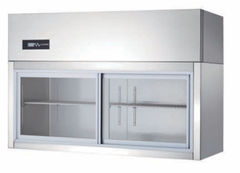 Tủ mát 2 cánh kính gắn tường Coolmes AWR15T60WA-P - 1M5