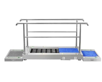 Máy vệ sinh đế giày 360 độ bằng chổi lông tròn Kolner KN-SJ-1850