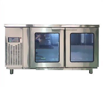 Bàn mát cánh kính Happys có quạt HWA-1500TRGN 1m5