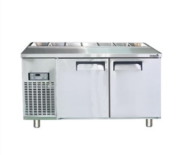 Bàn mát salad 1m5 Happys HWI-1500S-H half khay có quạt