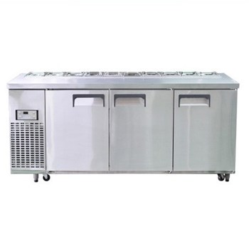 Bàn mát salad 1m8 Happys HWI-1800S-F full khay có quạt