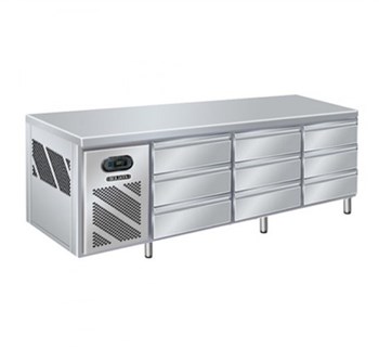 Bàn mát 9 ngăn kéo Berjaya BS 9DR/C2535/3