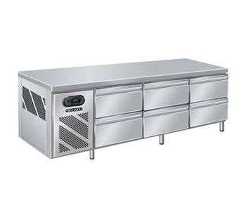 Bàn mát 6 ngăn kéo Berjaya BS 6DR/C2535/2