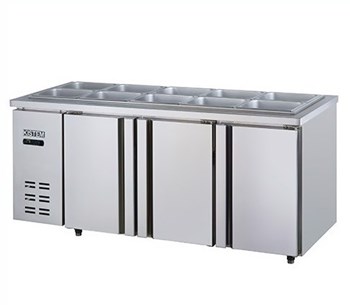Bàn mát salad 3 cánh Kistem KIS-XDB18R 1M8