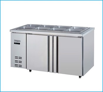 Bàn mát salad 2 cánh Kistem KIS-XDB15R 1M5