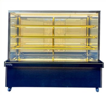 Tủ bánh kem kính vuông 4 tầng Snow Village GB-500-4L.Z4 1M8