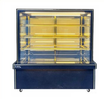 Tủ bánh kem kính vuông 4 tầng Snow Village GB-350-4L.Z4 1M5