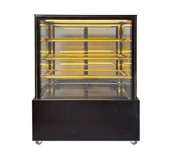 Tủ bánh kem kính vuông 4 tầng Snow Village GB-300-4L.Z4 1M2