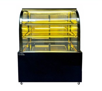 Tủ bánh kem kính cong 3 tầng Snow Village GB-250-4L 0.9M