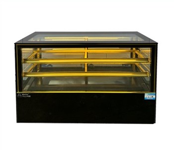 Tủ bánh kem để bàn kính vuông Snow Village GB-1200V 1M2