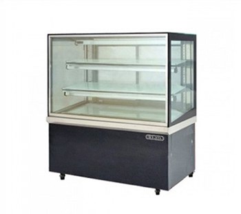Tủ bánh kem kính vuông Berjaya RCS12SB13-2FB 1M2