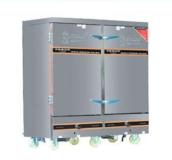 Tủ nấu cơm 24 khay dùng gas Vinaki 24KG