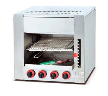 Lò nướng Salamander 4 họng dùng gas SALA4G