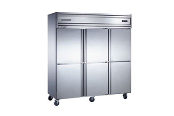 TỦ ĐÔNG 6 CÁNH INOX KOLNER KD1.6L6W (LÀM LẠNH QUẠT GIÓ)