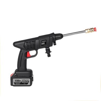 Máy rửa xe Hitachi 199V cầm tay dùng pin