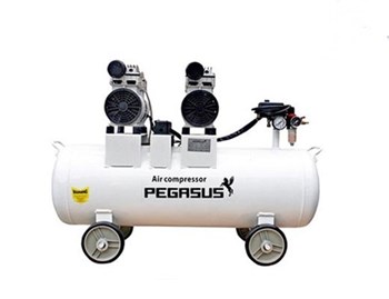 Máy nén khí công nghiệp piston không dầu Pegasus TM-OF550-70L