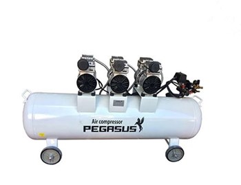 Máy nén khí không dầu Pegasus TM-OF750x3-120L
