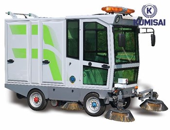 Xe quét rác ngồi lái Kumisai KMS S18