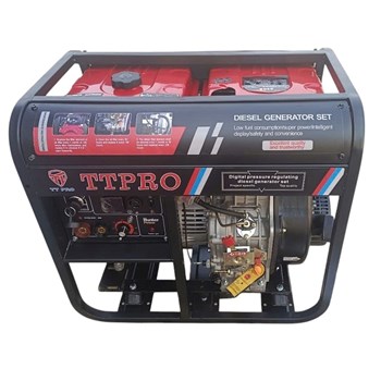 Máy Phát Hàn Chạy Dầu 5Kw 230A TTPRO Điện 220V