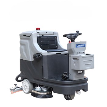 Máy chà sàn liên hợp ngồi lái Kraffer KF668 dùng bình