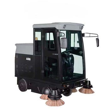 Máy quét rác ngồi lái HiClean A88 dùng bình