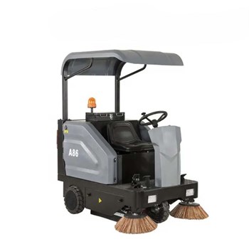 Máy quét rác ngồi lái HiClean A86 dùng bình