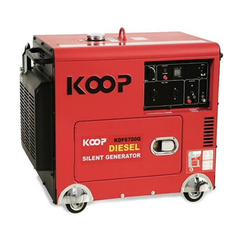 Máy Phát Điện 5Kw Chạy Dầu Koop KDF6700Q
