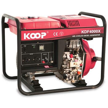  Máy Phát Điện Chạy Dầu 3Kw Koop KDF4000X