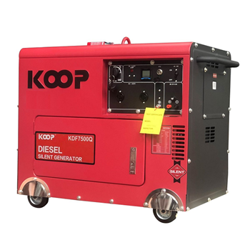 Máy Phát Điện Chạy Dầu 6.3Kva Koop KDF7500Q