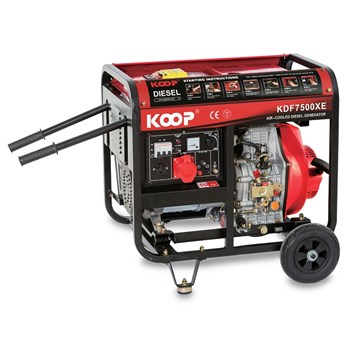  Máy Phát Điện Chạy Dầu 5Kw Koop KDF7500XE