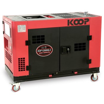Máy Phát Điện Chạy Dầu 12Kva Koop KDF12000Q-3