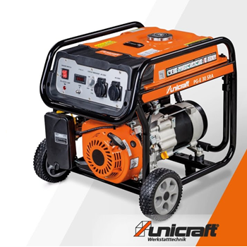 Máy Phát Điện Chạy Xăng 3Kw Unicraft PG-E 30 SRA