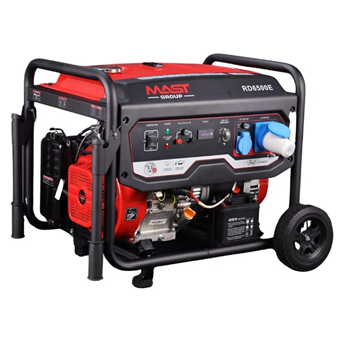 Máy Phát Điện Chạy Xăng 5Kw Mast RD6500E (có đề)