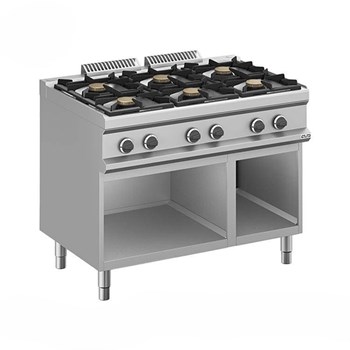 Bếp âu 6 họng dùng gas có chân MFB711AXL