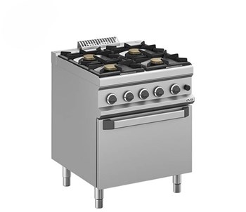 Bếp âu 4 họng có lò nướng dùng gas MFB77FGXL