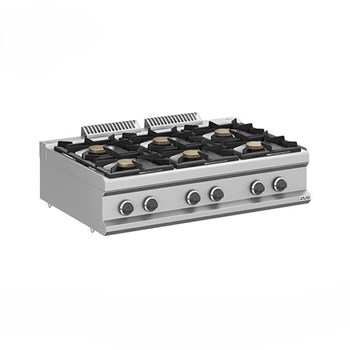 Bếp âu 6 họng dùng gas - đặt bàn MFB711TXL 
