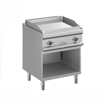 Bếp chiên mặt phẳng dùng điện - mặt phẳng mạ crôm - có chân tủ MFTE77ALC