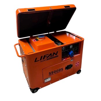 Máy Phát Điện 5Kw Chạy Dầu Lifan 5500DS
