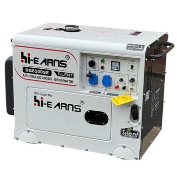 Máy Phát Điện 5Kw Chạy Dầu Hi-earns DG6500SE