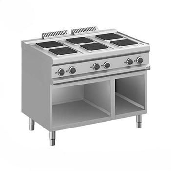 Bếp điện 6 họng vuông có chân MPQ711A
