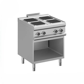 Bếp điện 4 họng vuông có chân tủ MPQ77A